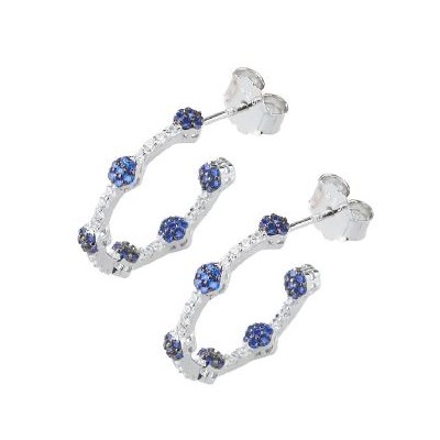 Orecchini Argento Zirconi...