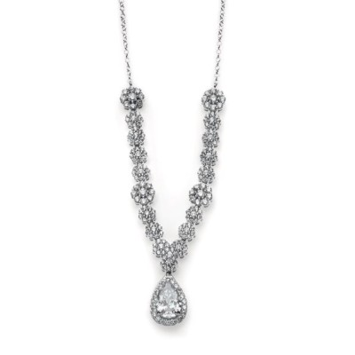 Collana Argento Zirconi -...