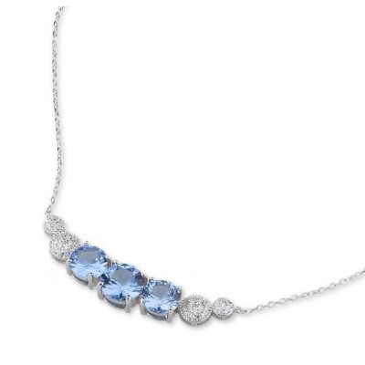 Collana Argento Zirconi...