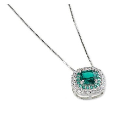 Collana Argento Zirconi...