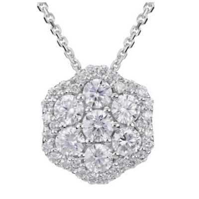 Collana donna oro bianco...