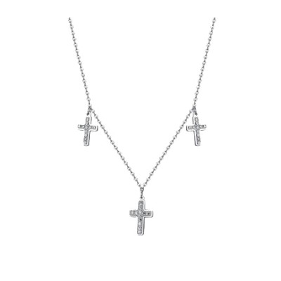 Collana donna acciaio Luca...