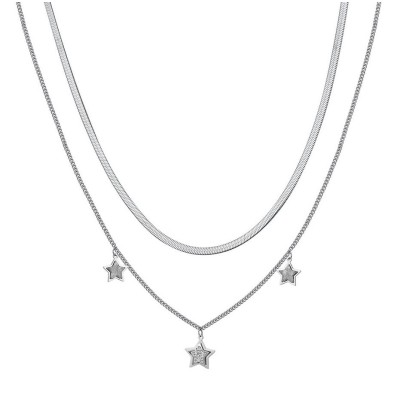 Collana donna acciaio...