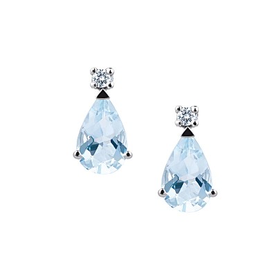 Orecchini donna oro bianco...