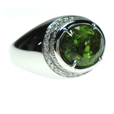 Anello donna oro bianco...