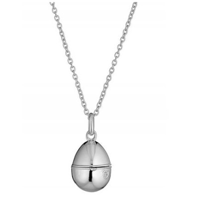Collana donna argento Uovo...