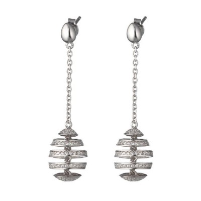 Orecchini argento e zirconi...