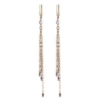 Orecchini argento dorato...