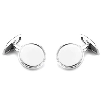 Coppia gemelli argento...