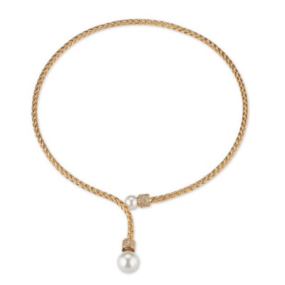 Collana donna ottone e...