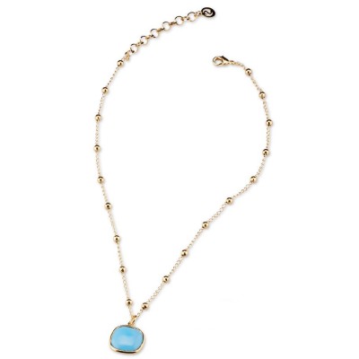 Collana donna ottone occhio...