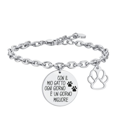 Bracciale donna acciaio...