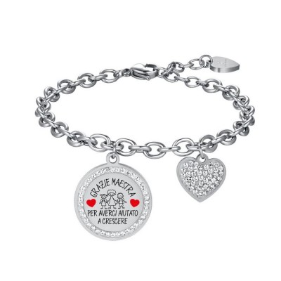 Bracciale donna acciaio...