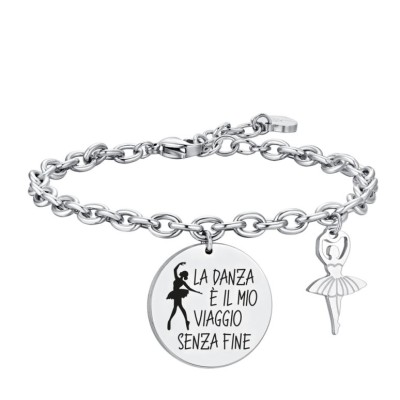Bracciale donna acciaio...
