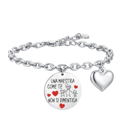 Bracciale donna acciaio...