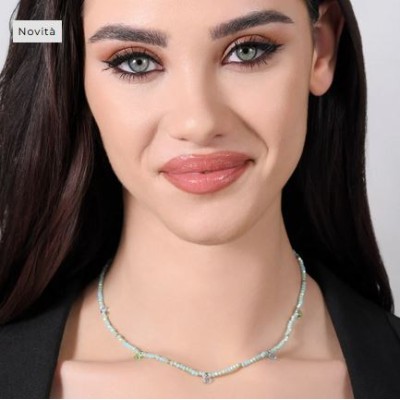 Collana donna acciaio Luca...