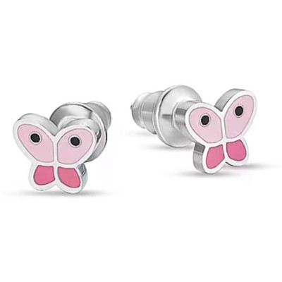 Orecchini acciaio Bambina...