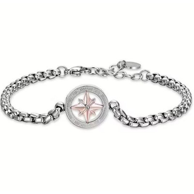 Bracciale uomo acciaio -...