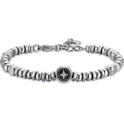 Bracciale uomo acciaio -...