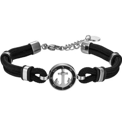 Bracciale uomo acciaio -...