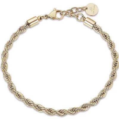 Bracciale uomo acciaio Fune...