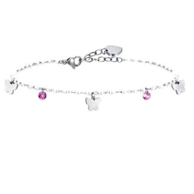 Cavigliera donna acciaio...