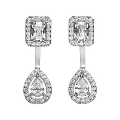 Orecchini Bijoux rodiati -...