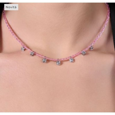 Collana donna acciaio Luca...