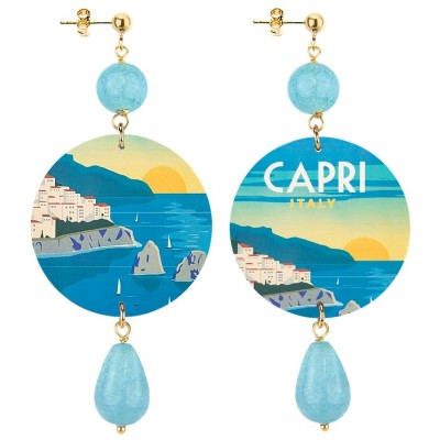 Orecchini ottone Lebole The...