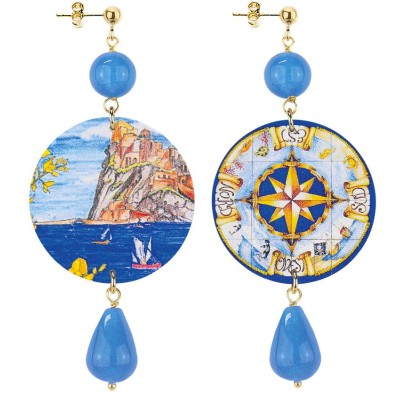 Orecchini ottone Lebole The...