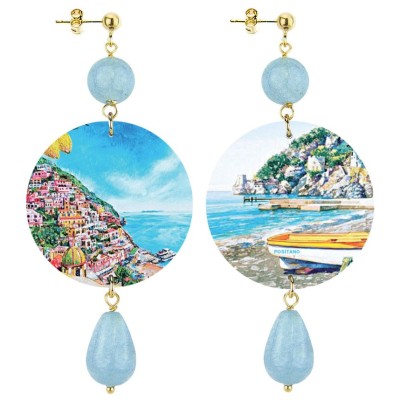 Orecchini ottone Lebole The...