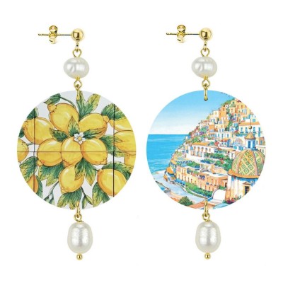 Orecchini ottone Lebole The...