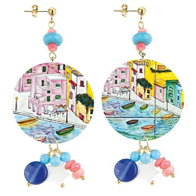 Orecchini ottone Lebole The...