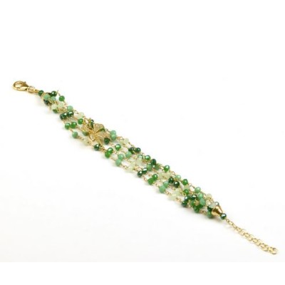 Bracciale argento placcato...