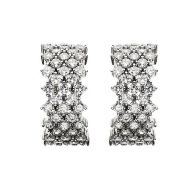 Orecchini Bijoux rodiati -...