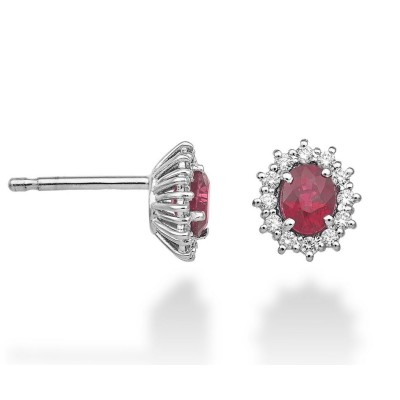 Orecchini donna oro bianco...