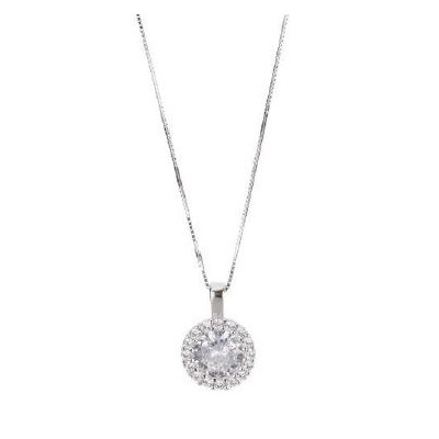 Collana Argento Zirconi -...