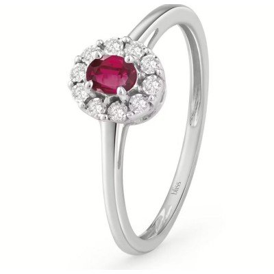 Anello donna oro bianco...