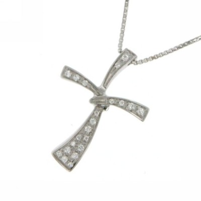 Collana donna oro bianco...