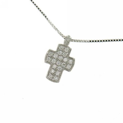 Collana donna oro bianco...