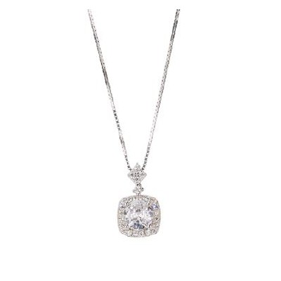 Collana Argento Zirconi -...