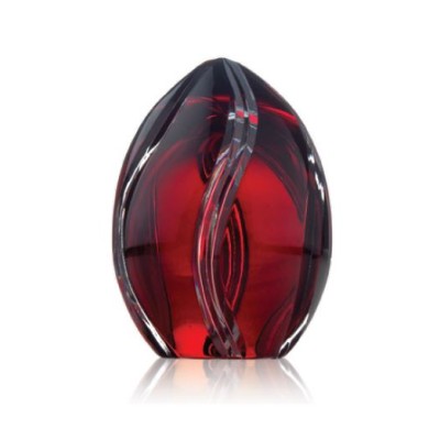 Uovo Cristallo Rosso h cm....