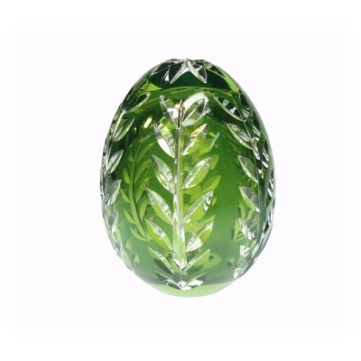 Uovo Cristallo Verde h cm....