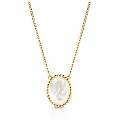 Collana argento dorato...