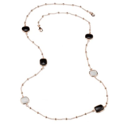 Collana donna ottone occhio...