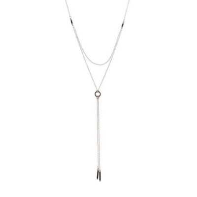 Collana donna argento...