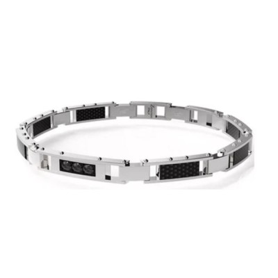 Bracciale uomo acciaio Zancan