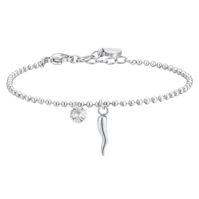 Bracciale donna acciaio e...