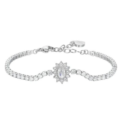 Bracciale donna acciaio e...