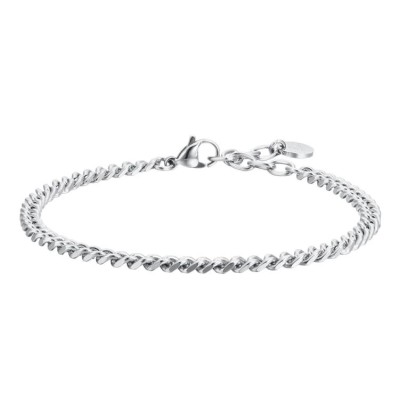 Bracciale uomo acciaio -...